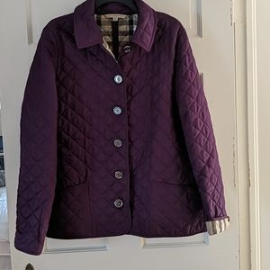 Burberry quilted coat